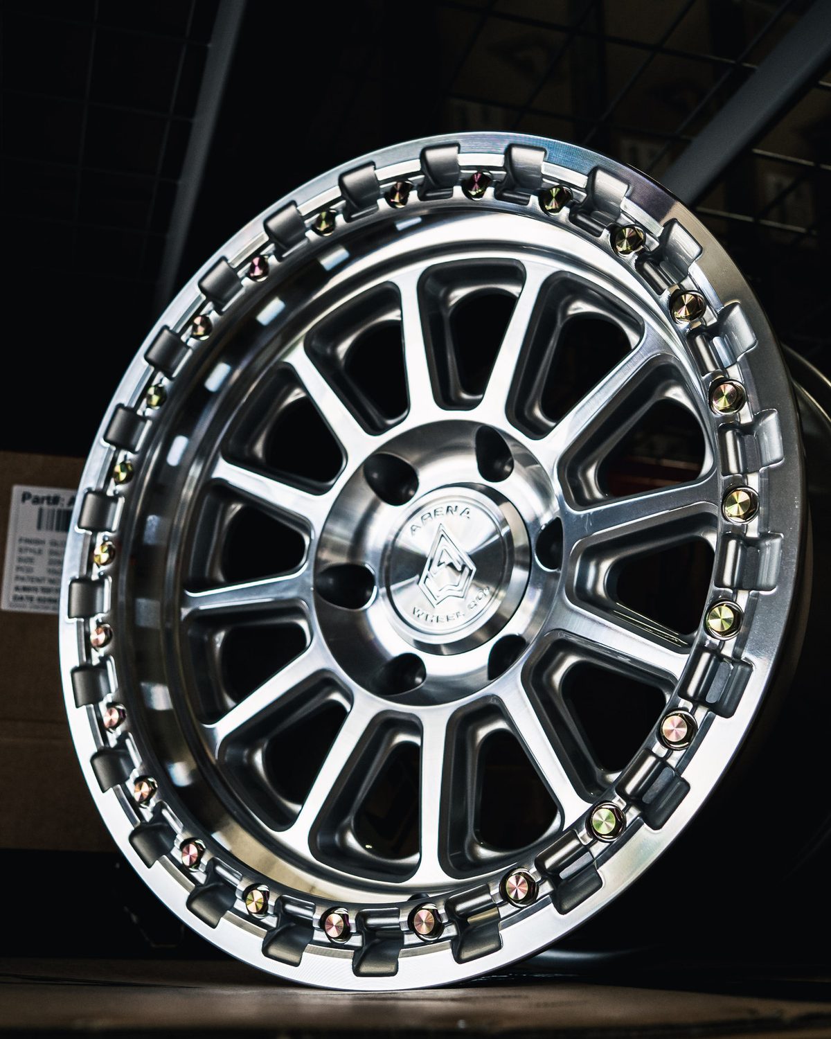 Arena beadlock wheel